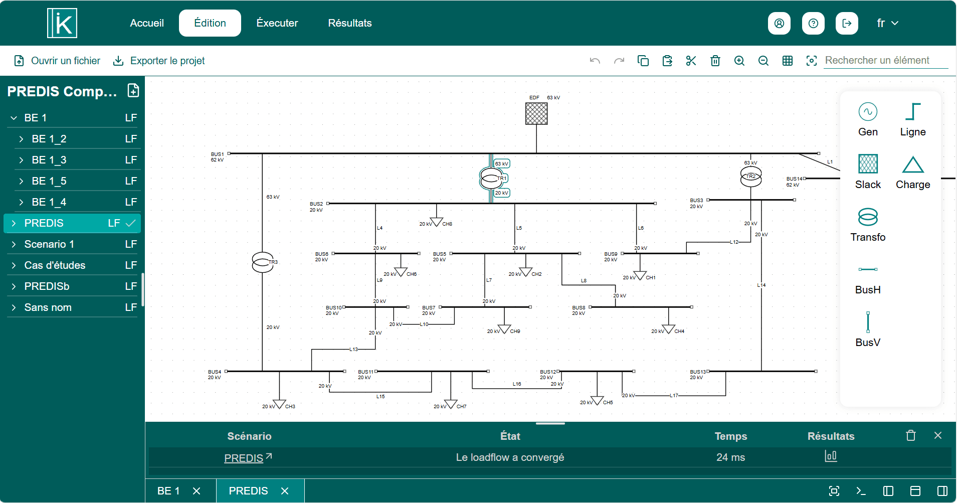 Ikadips — network editor